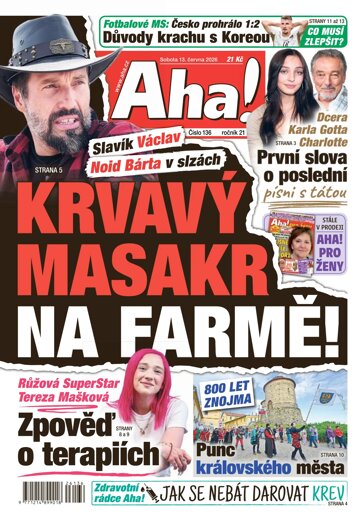 Obálka e-magazínu AHA! 13.6.2026