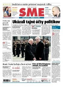 Obálka e-magazínu SME Dennik 5.4.2013