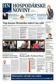 Obálka e-magazínu Hospodárske noviny 31.7.2013