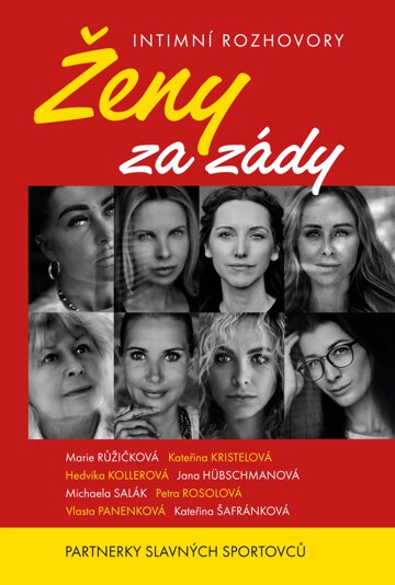 Obálka knihy Ženy za zády - Partnerky slavných sportovců - Intimní rozhovory