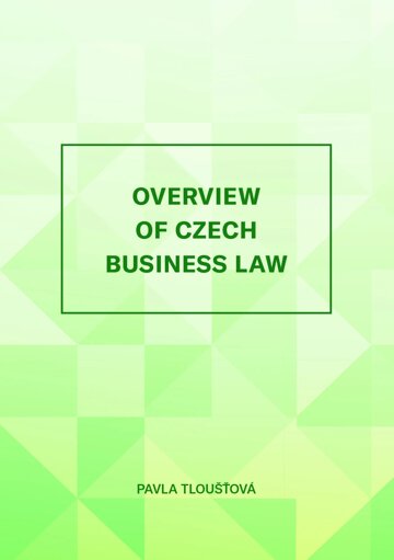 Obálka knihy Overview of Czech Business Law