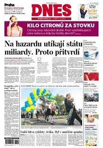 Obálka e-magazínu MF Dnes 2.9.2014