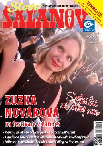Obálka e-magazínu Slovo Šaľanov 6/2016