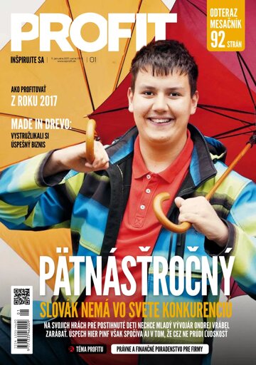 Obálka e-magazínu PROFIT (SK) 1/2017