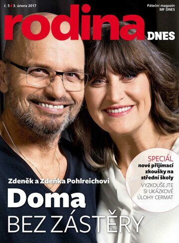 Obálka e-magazínu Magazín RODINA DNES - 3.2.2017