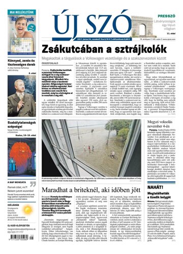 Obálka e-magazínu Új Szó 24.6.2017