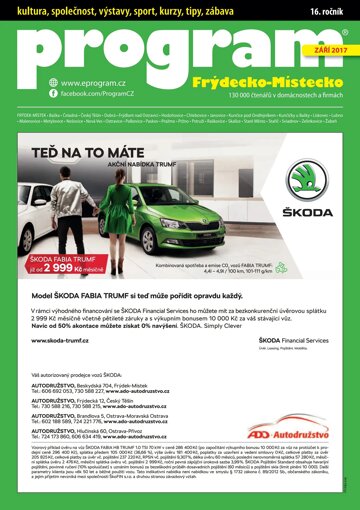 Obálka e-magazínu Program FM 09-2017