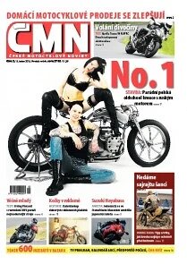 Obálka e-magazínu ČESKÉ MOTOCYKLOVÉ NOVINY 2/2012