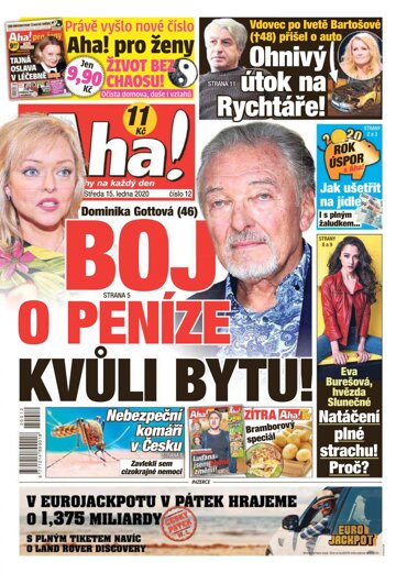 Obálka e-magazínu AHA! 15.1.2020