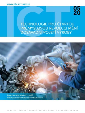 Obálka e-magazínu Ekonom 20 - 14.5.2020 příloha ICT revue