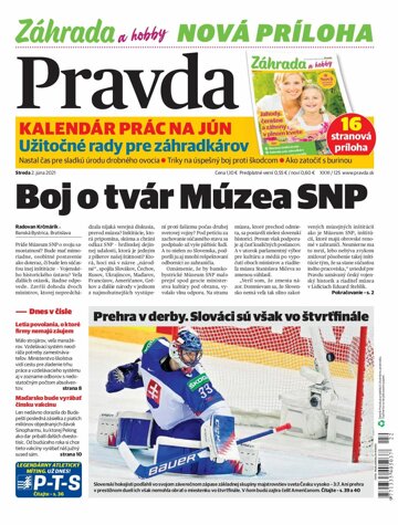 Obálka e-magazínu Pravda 2. 6. 2021