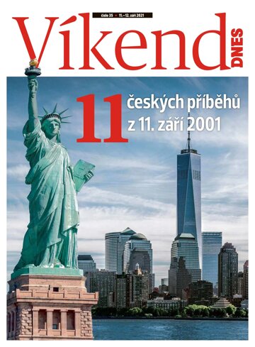 Obálka e-magazínu Víkend DNES Magazín - 11.9.2021