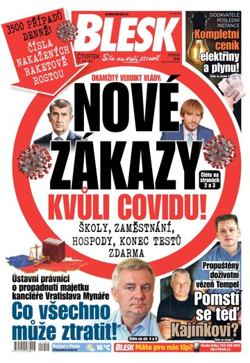 Obálka e-magazínu Blesk 21.10.2021