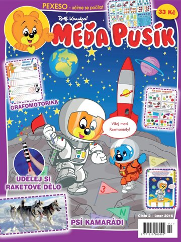 Obálka e-magazínu Méďa Pusík 2/2016