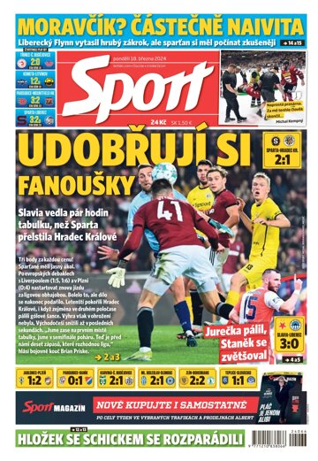 Obálka e-magazínu Sport 18.3.2024