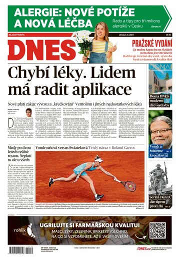 Obálka e-magazínu MF Dnes 5.6.2024