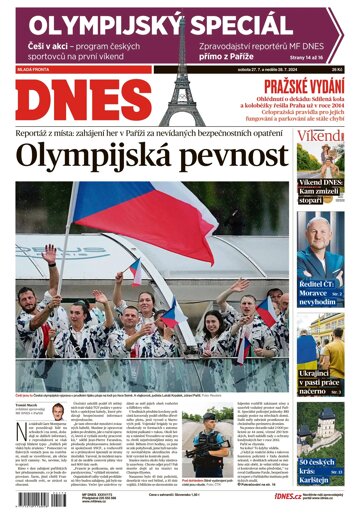 Obálka e-magazínu MF Dnes 27.7.2024
