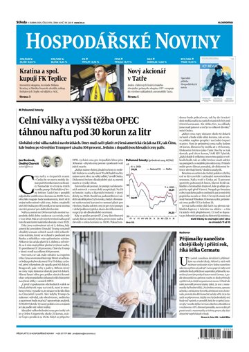 Obálka e-magazínu Hospodářské noviny 070 - 9.4.2025