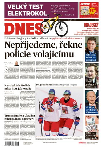 Obálka e-magazínu MF DNES Hradecký - 20.05.2025