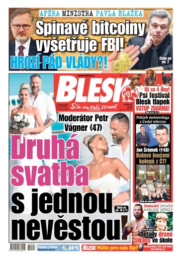 Obálka e-magazínu Blesk 3.6.2025