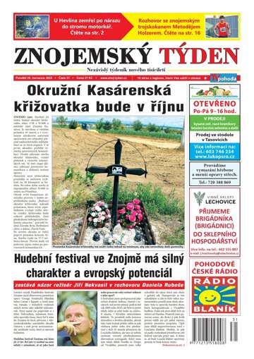 Obálka e-magazínu Znojemský týden 31/2025