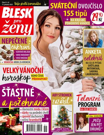 Obálka e-magazínu Blesk pro ženy 51+52/2025