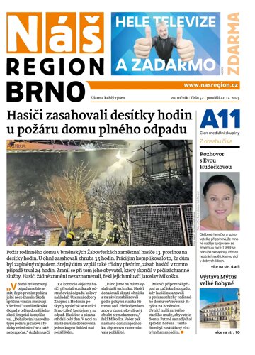 Obálka e-magazínu Náš Region - Brno 52/2025