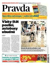Obálka e-magazínu Pravda 9.7.2012