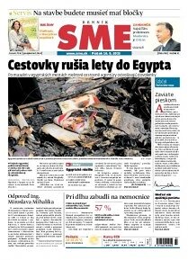 Obálka e-magazínu SME 16.8.2013
