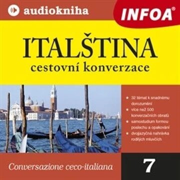 Obálka audioknihy Italština - cestovní konverzace