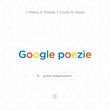 Obálka knihy Google poezie