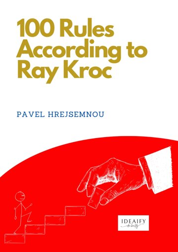 Obálka knihy 100 Rules According to Ray Kroc