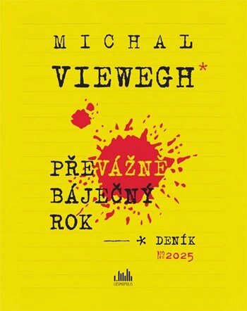 Obálka knihy Převážně báječný rok