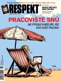 Obálka e-magazínu Respekt 25/2014