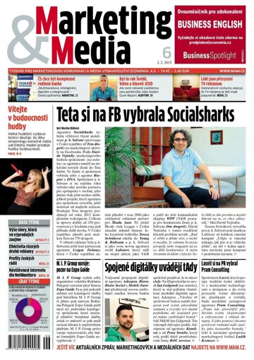 Obálka e-magazínu Marketing & Media 6 - 2.2.2015