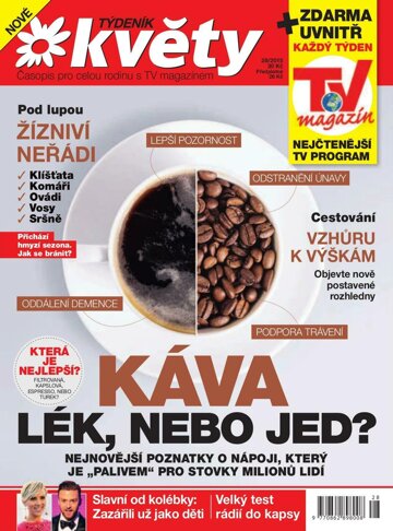 Obálka e-magazínu Týdeník Květy 28/2015