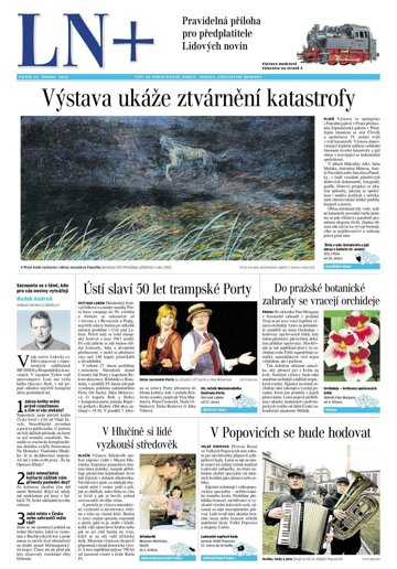 Obálka e-magazínu LN+ Čechy - 26.2.2016