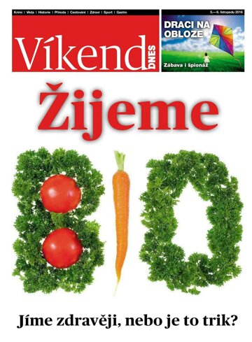 Obálka e-magazínu Víkend DNES Magazín - 5.11.2016