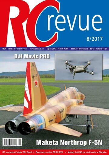 Obálka e-magazínu RC revue 8/17