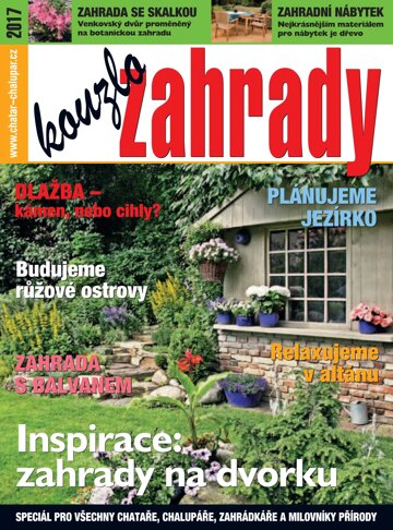 Obálka e-magazínu Kouzlo zahrady 2017