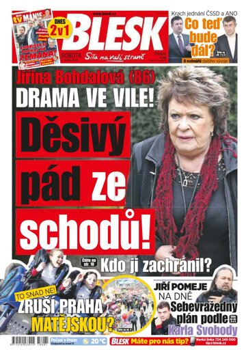 Obálka e-magazínu Blesk 7.4.2018