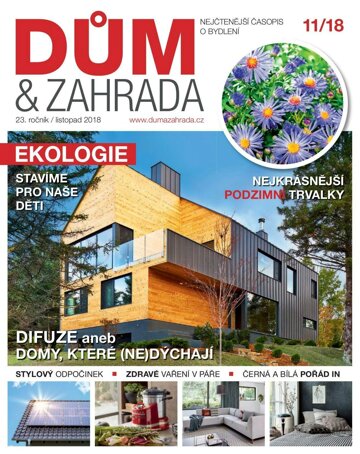 Obálka e-magazínu Dům a zahrada 11/2018
