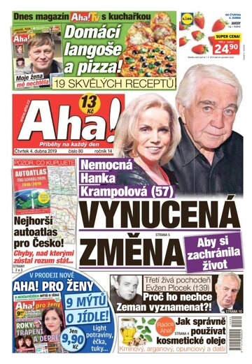 Obálka e-magazínu AHA! 4.4.2019