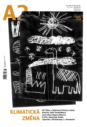 Obálka e-magazínu A2 kulturní čtrnáctideník 15/2017