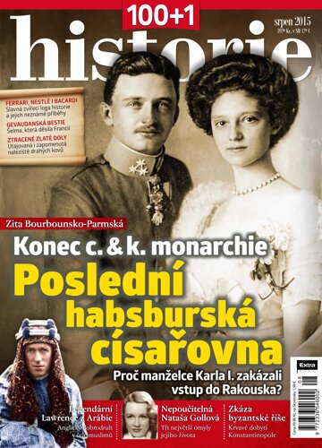 Obálka e-magazínu 100+1 historie 8/2015