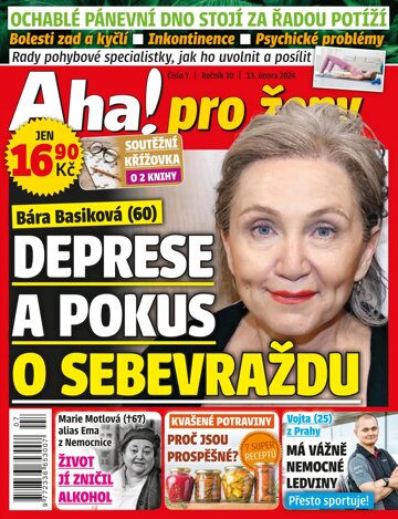 Obálka e-magazínu AHA! pro ženy 7/2024