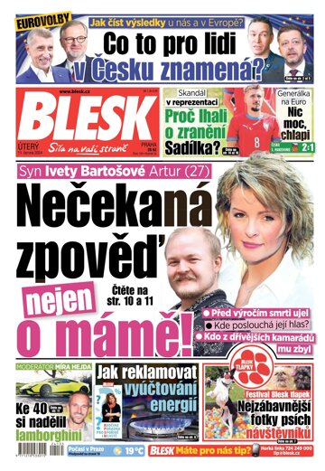 Obálka e-magazínu Blesk 11.6.2024