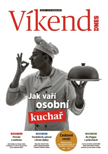 Obálka e-magazínu Víkend DNES Jižní Čechy - 22.11.2025