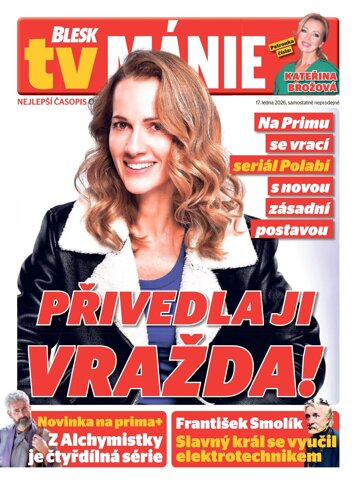 Obálka e-magazínu Blesk Tv manie 17.1.2026