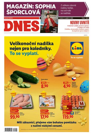 Obálka e-magazínu MF Dnes 2.4.2026
